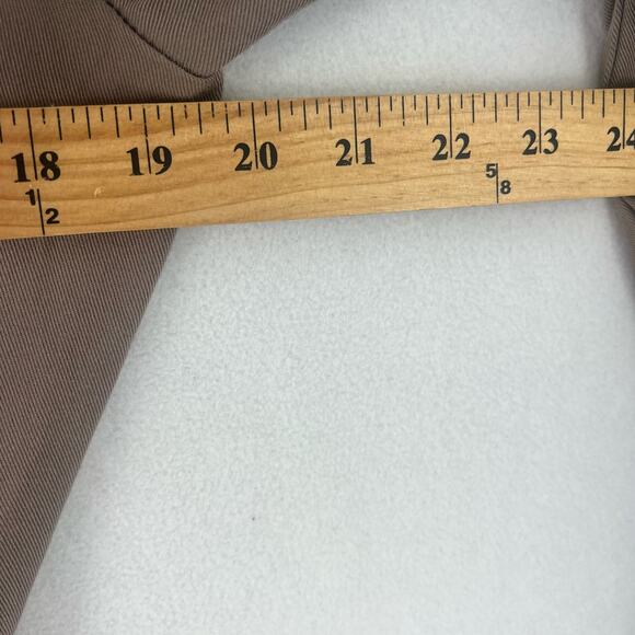 Thread & Supply Womens Wrap Jacket Cotton Brown Belted Waist Long Sleeve Size LG - Picture 8 of 11